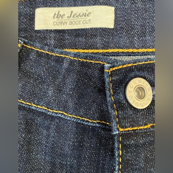AG Adriano Goldshmied The Jessie Curvy Boot Cut Navy Blue 31 - Picture 13 of 15